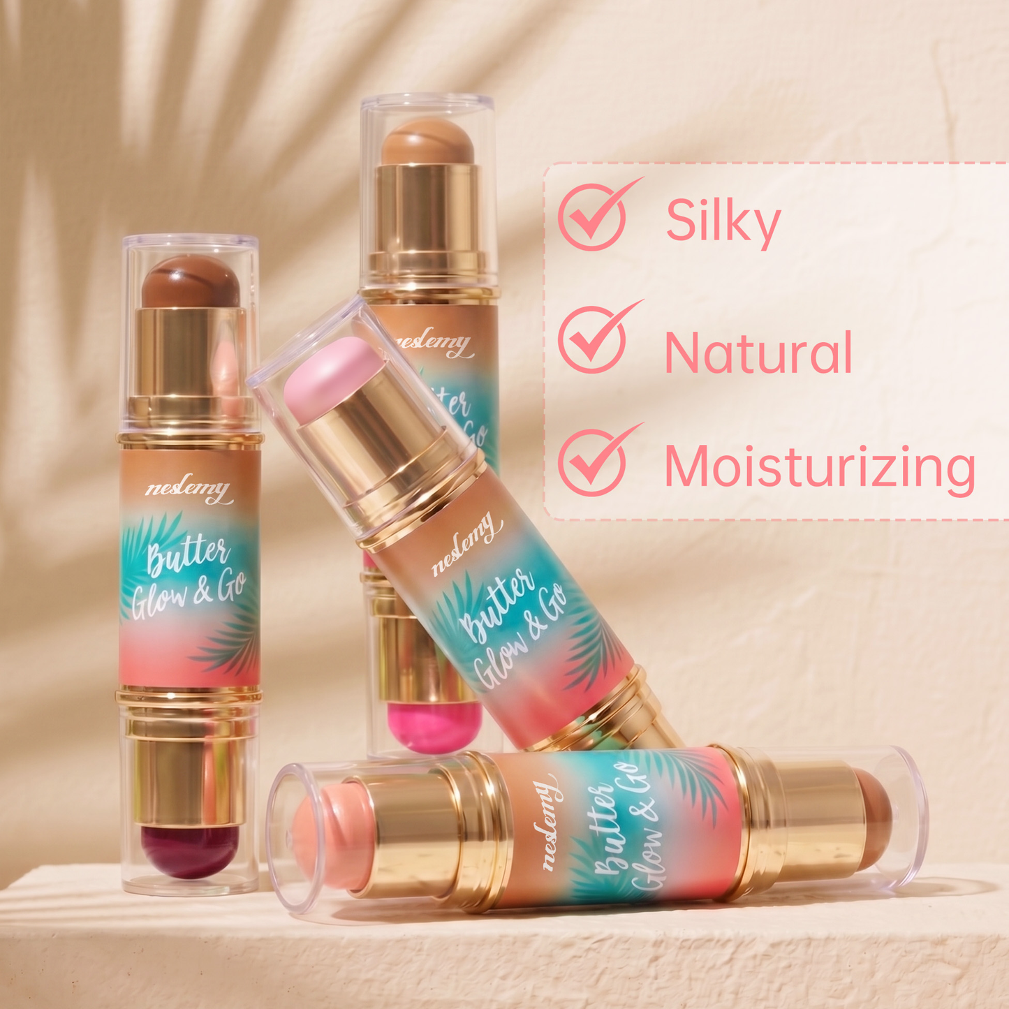 🔥Hot Sale🔥4-in-1 Contour & Blush Stick