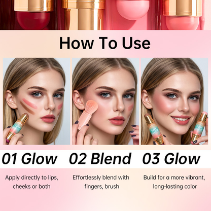 🔥Hot Sale🔥4-in-1 Contour & Blush Stick